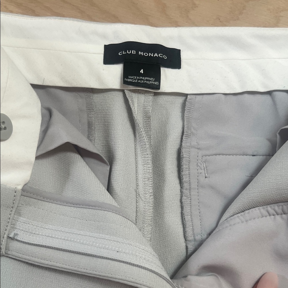 Club Monaco Light Gray Pants